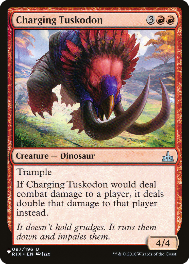 Charging Tuskodon [The List] | Good Games North