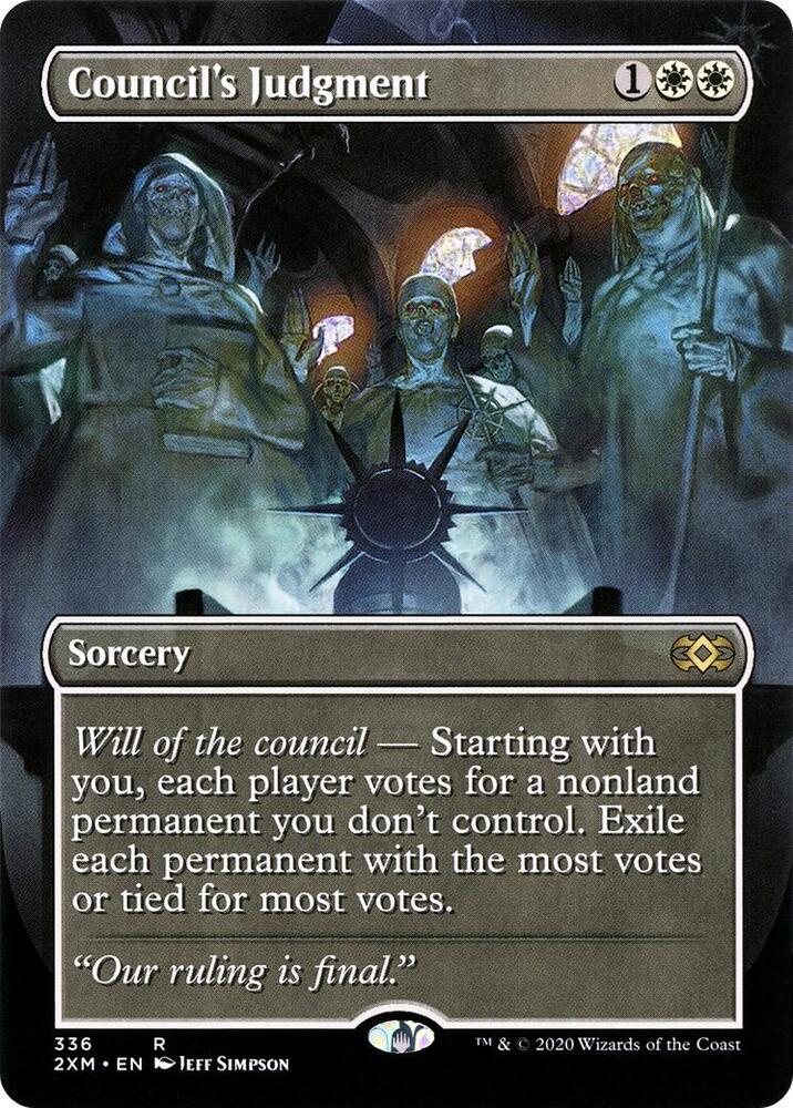 Council's Judgment 336 (Double Masters)  - Borderless | Good Games North