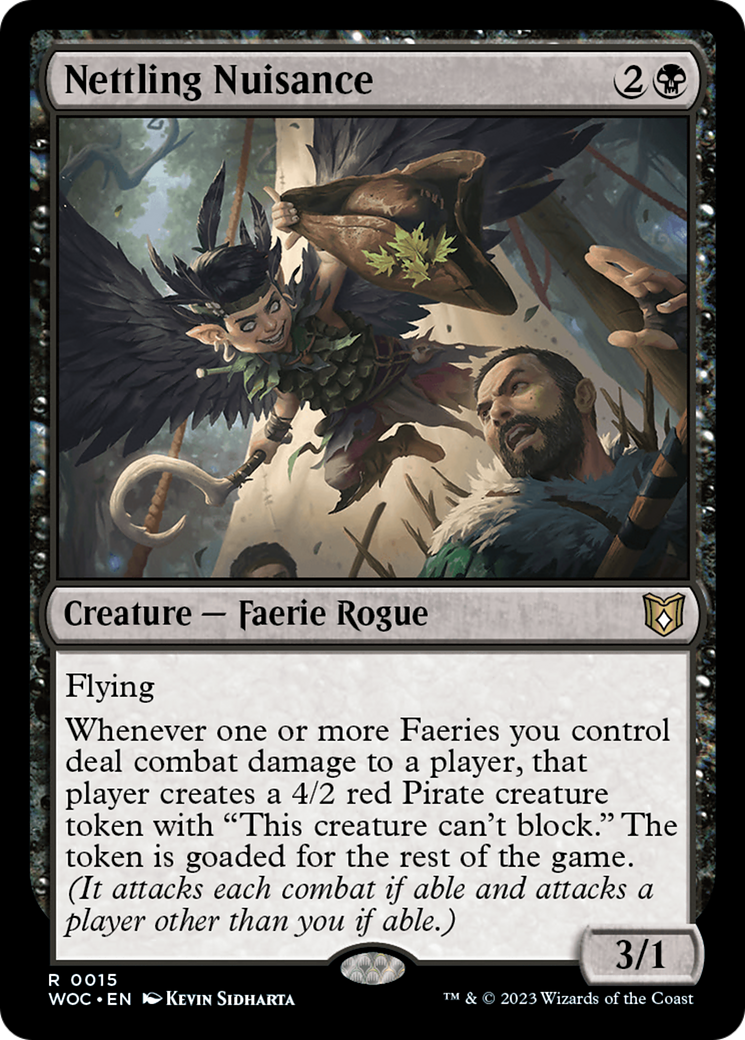 Nettling Nuisance [Wilds of Eldraine Commander] | Good Games North