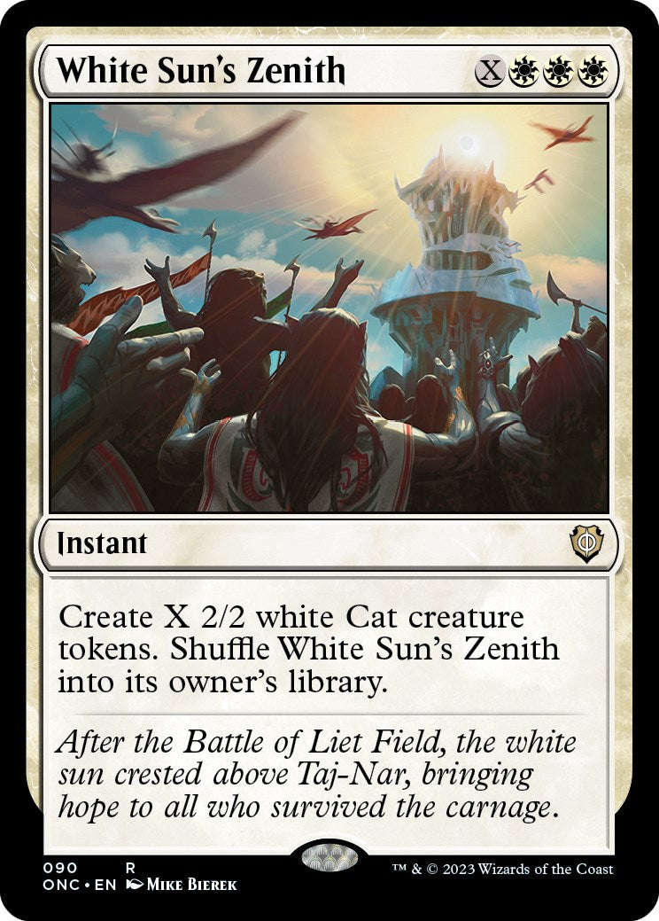 White Sun's Zenith [Phyrexia: All Will Be One Commander] | Good Games North