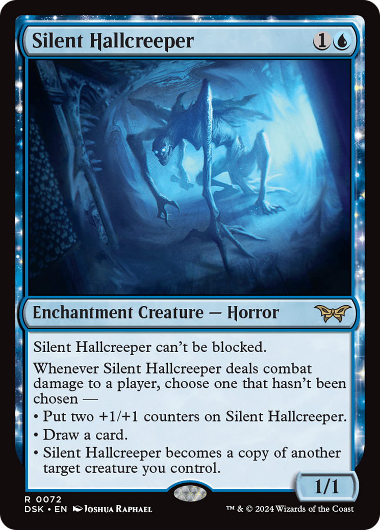 Silent Hallcreeper [Duskmourn: House of Horror] | Good Games North