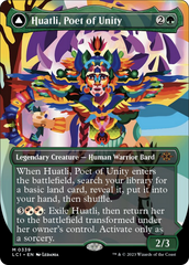Huatli, Poet of Unity // Roar of the Fifth People (Borderless) [The Lost Caverns of Ixalan] | Good Games North