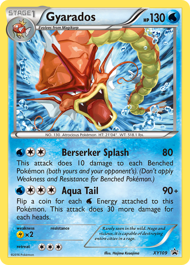 Gyarados (XY109) [XY: Black Star Promos] | Good Games North