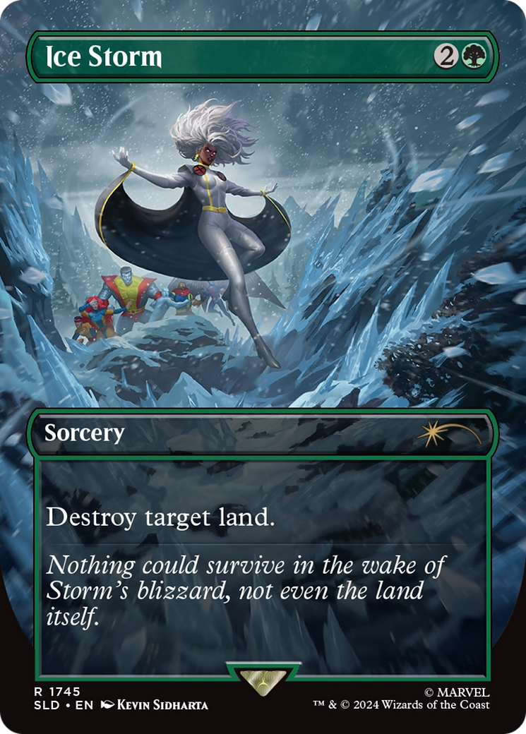Ice Storm (Rainbow Foil) [Secret Lair Drop Series] | Good Games North