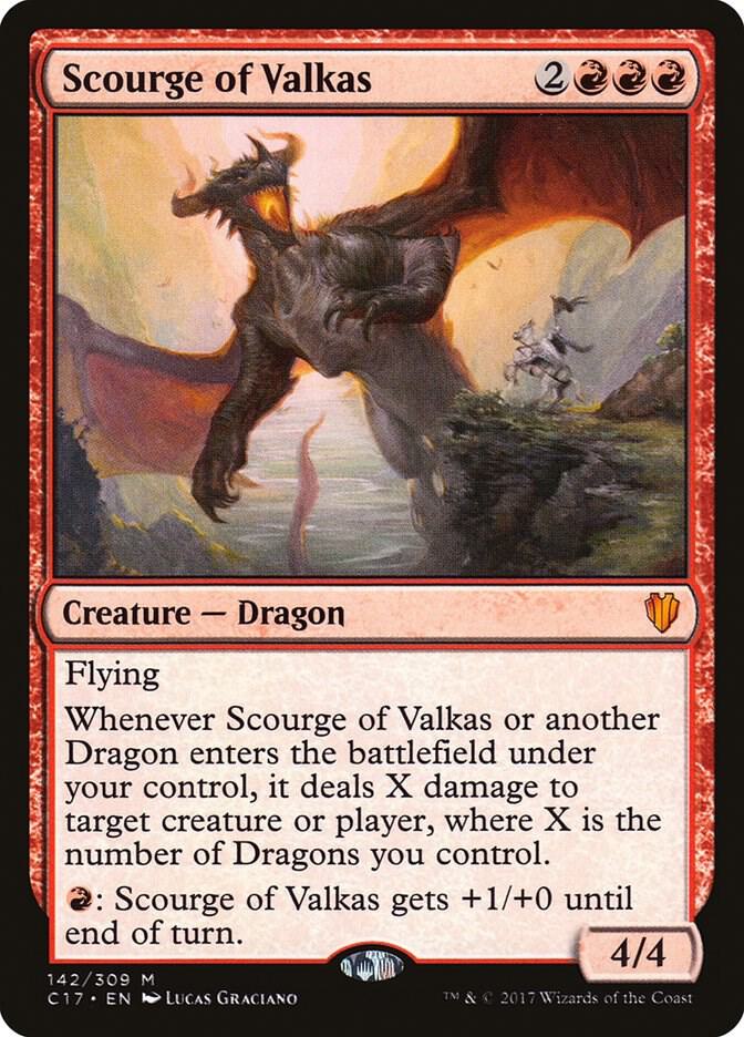 Scourge of Valkas 142 (Commander 2017)  | Good Games North