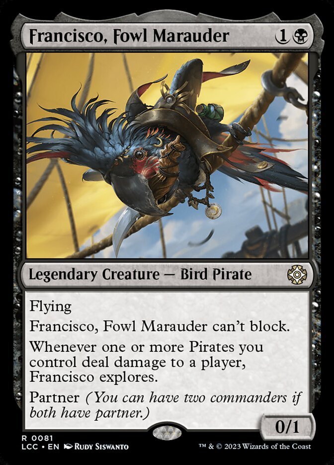 Francisco, Fowl Marauder (Commander: The Lost Caverns of Ixalan)  | Good Games North