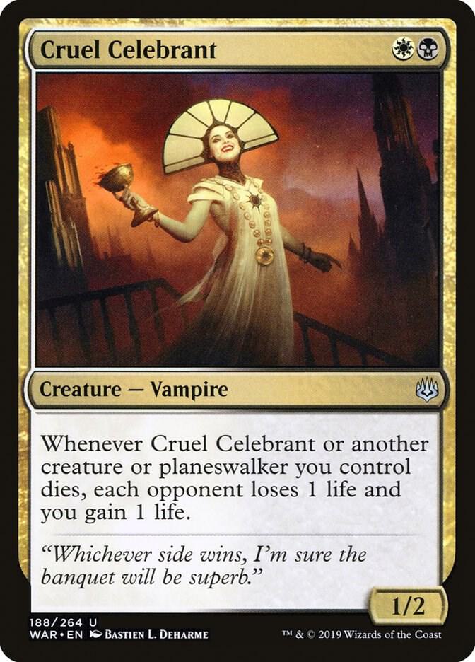 Cruel Celebrant 188 (War of the Spark)  | Good Games North
