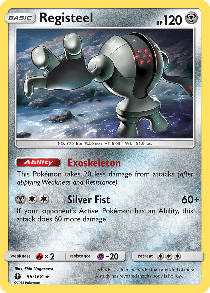 Registeel (96/168) [Sun & Moon: Celestial Storm] | Good Games North