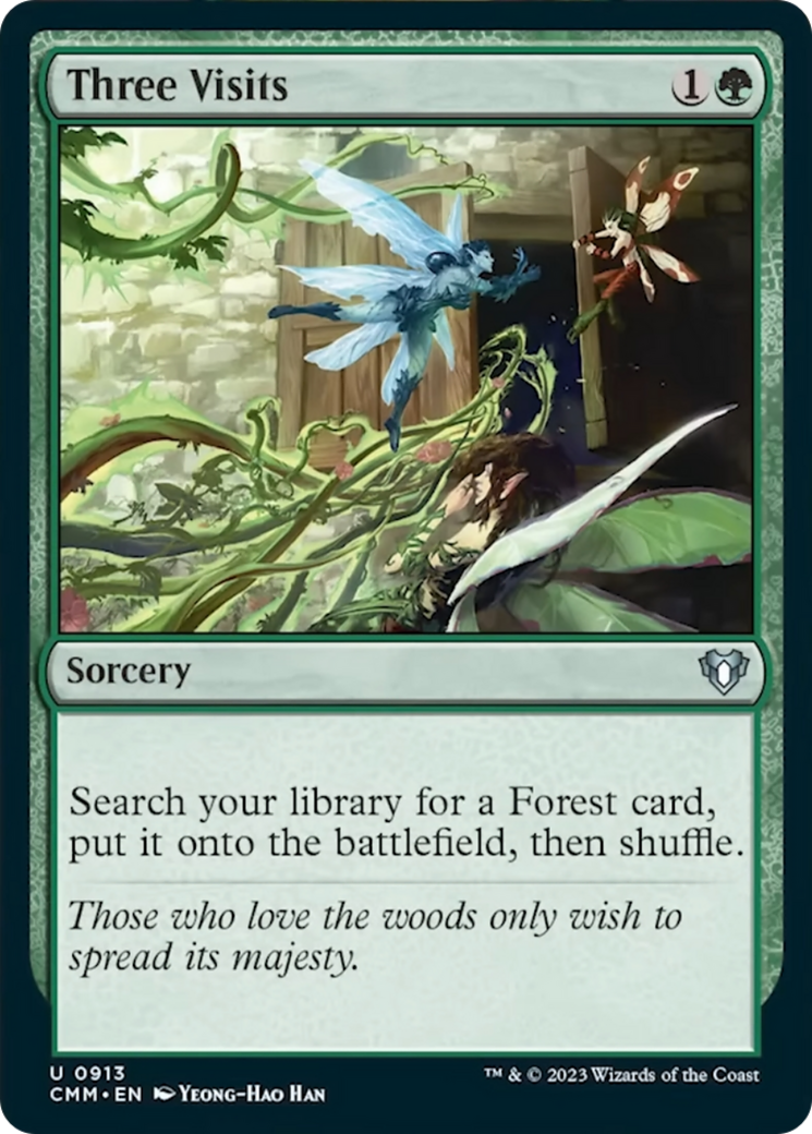 Three Visits [Commander Masters] | Good Games North