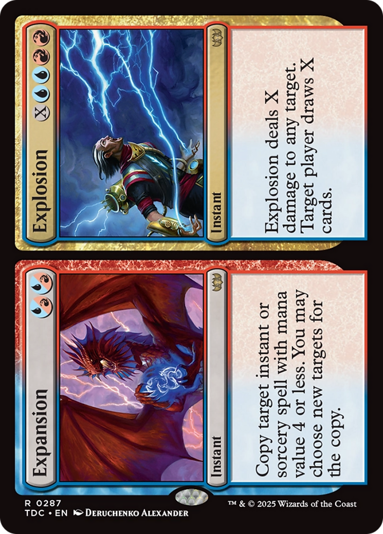 Expansion // Explosion [Tarkir: Dragonstorm Commander] | Good Games North