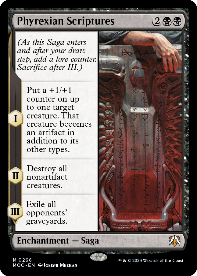 Phyrexian Scriptures [March of the Machine Commander] | Good Games North