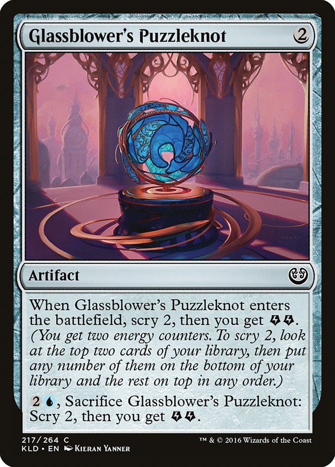 Glassblower's Puzzleknot [Kaladesh] | Good Games North