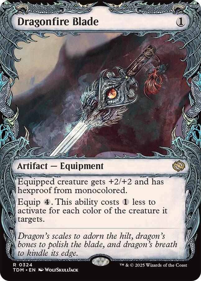 Dragonfire Blade Showcase (Tarkir: Dragonstorm)  | Good Games North