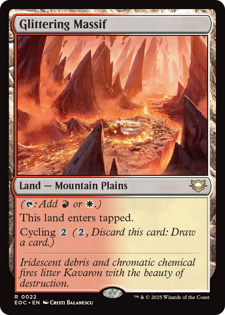 Glittering Massif [Edge of Eternities Commander] | Good Games North