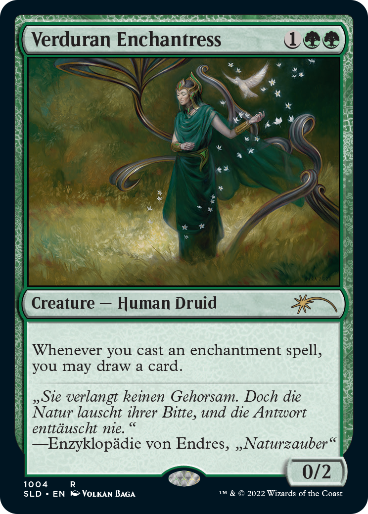 Verduran Enchantress [Secret Lair Drop Series] | Good Games North