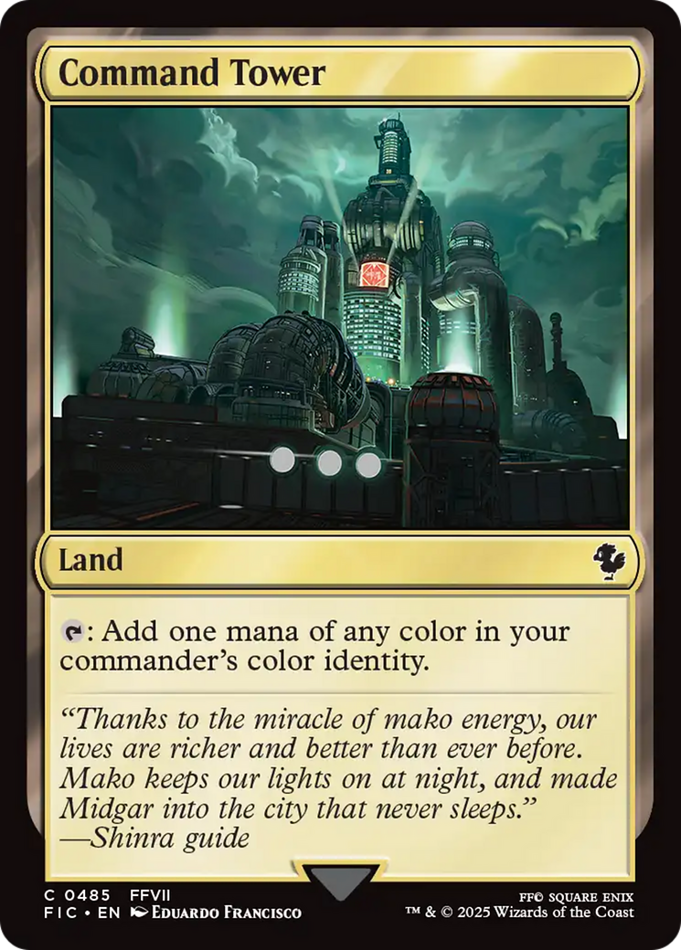 Command Tower (0485) [FINAL FANTASY Commander] | Good Games North
