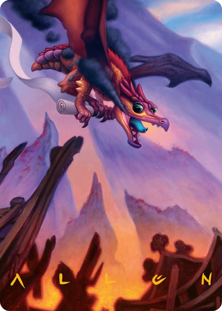 Scavenger Regent Art Card (45/54) [Tarkir: Dragonstorm Art Series] | Good Games North