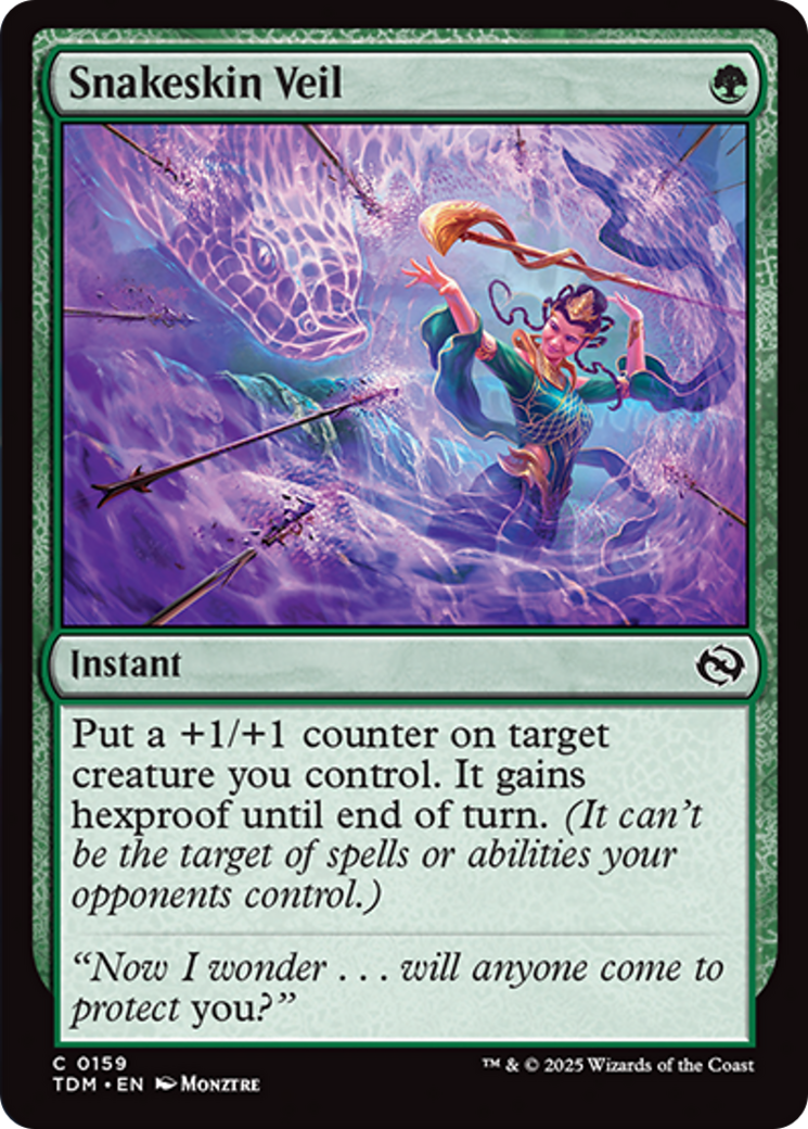 Snakeskin Veil [Tarkir: Dragonstorm] | Good Games North