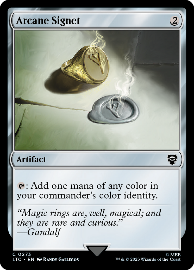 Arcane Signet [The Lord of the Rings: Tales of Middle-Earth Commander] | Good Games North