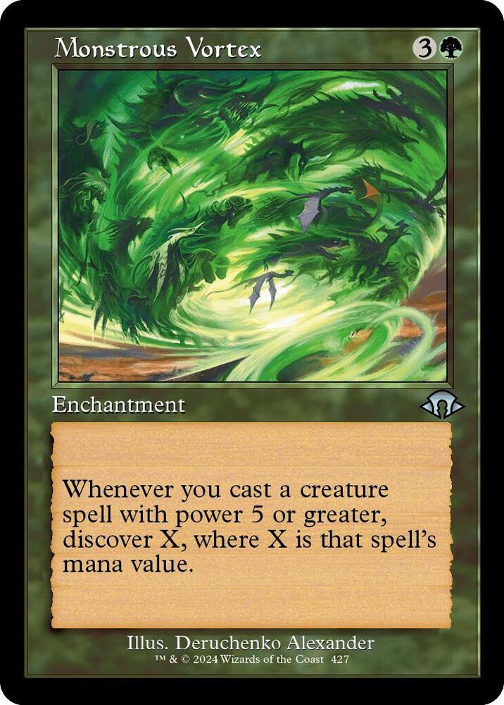 Monstrous Vortex 427 (Modern Horizons 3)  - Retro Foil | Good Games North