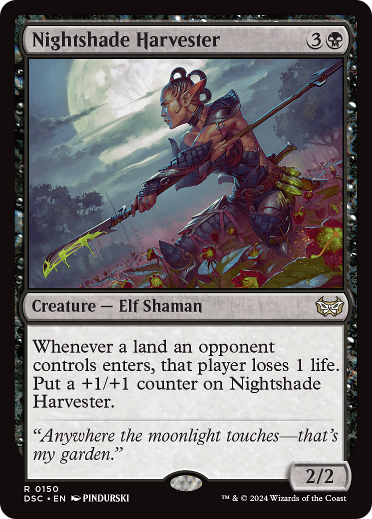 Nightshade Harvester [Duskmourn: House of Horror Commander] | Good Games North