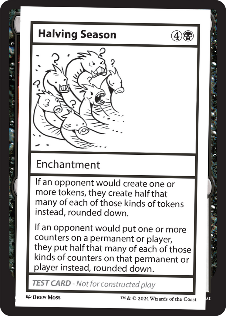 Halving Season [Mystery Booster 2 Playtest Cards] | Good Games North
