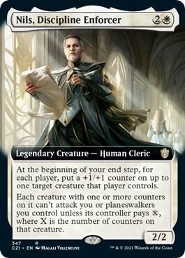Nils Discipline Enforcer Extended Art (Commander 2021)  | Good Games North
