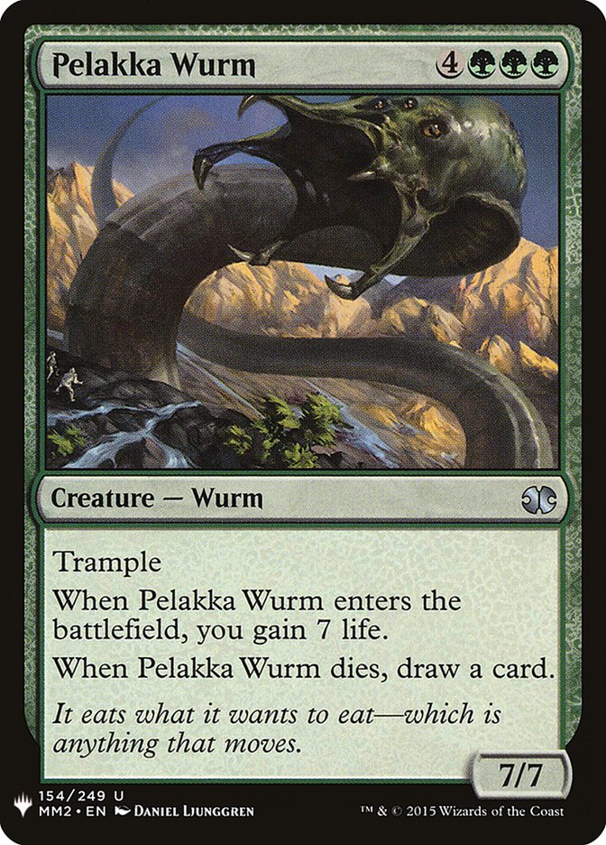 Pelakka Wurm [Mystery Booster] | Good Games North