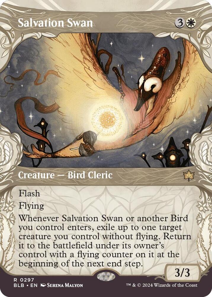 Salvation Swan 297 (Bloomburrow)  - Showcase Foil | Good Games North