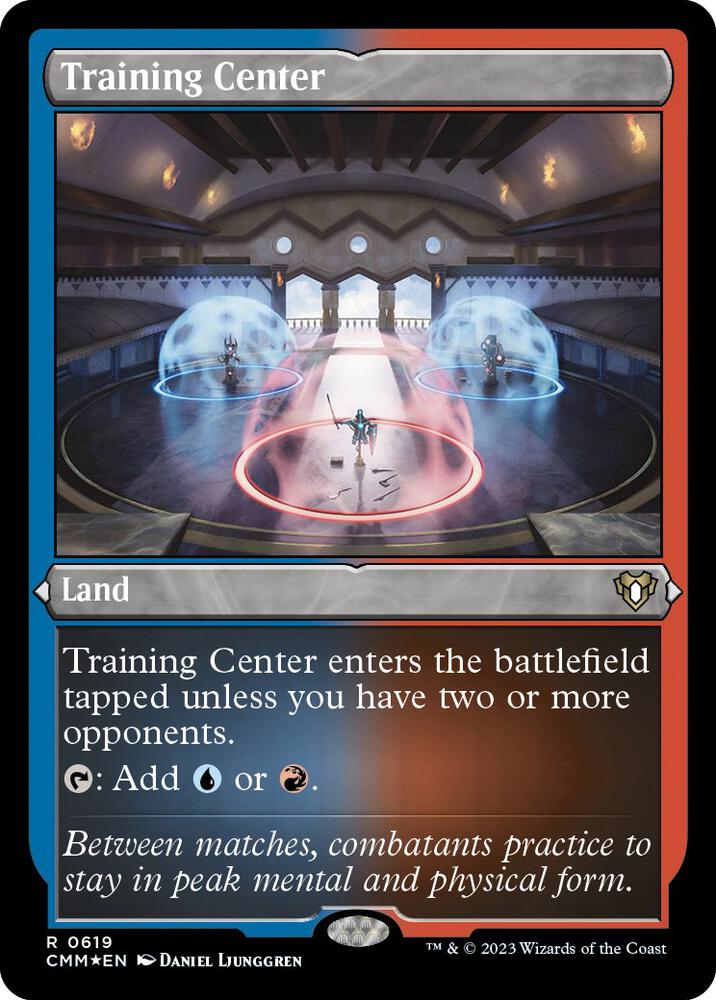 Training Center Foil Etched (Commander Masters)  - Foil | Good Games North