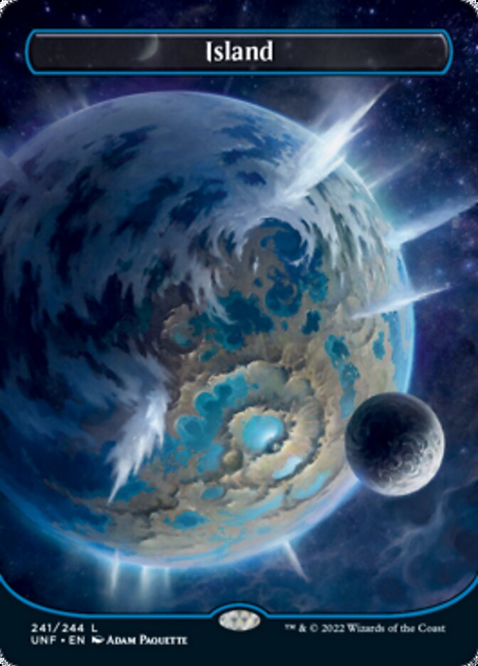 Island (241) (Orbital Space-ic Land) [Unfinity] | Good Games North