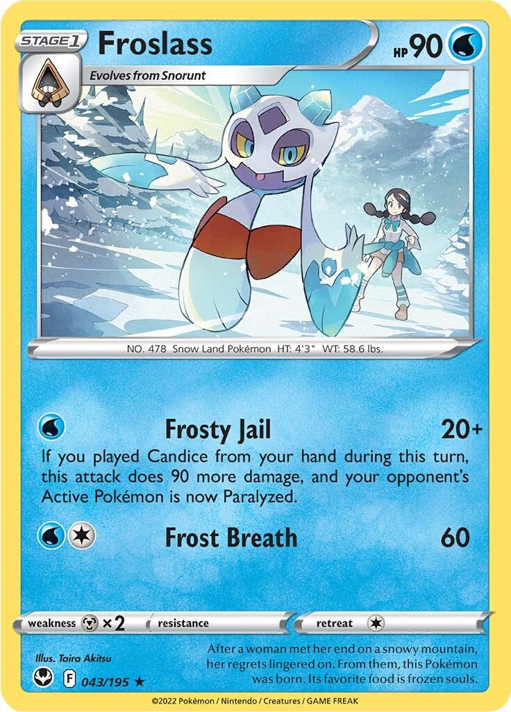Froslass (043/195) [Sword & Shield: Silver Tempest] | Good Games North