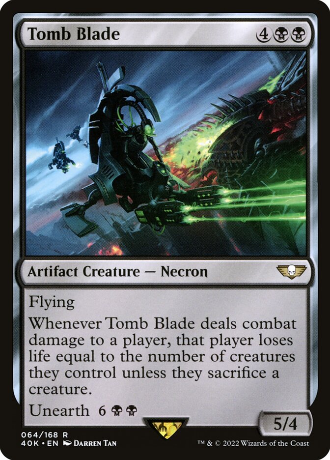 Tomb Blade (Universes Beyond: Warhammer 40,000)  | Good Games North