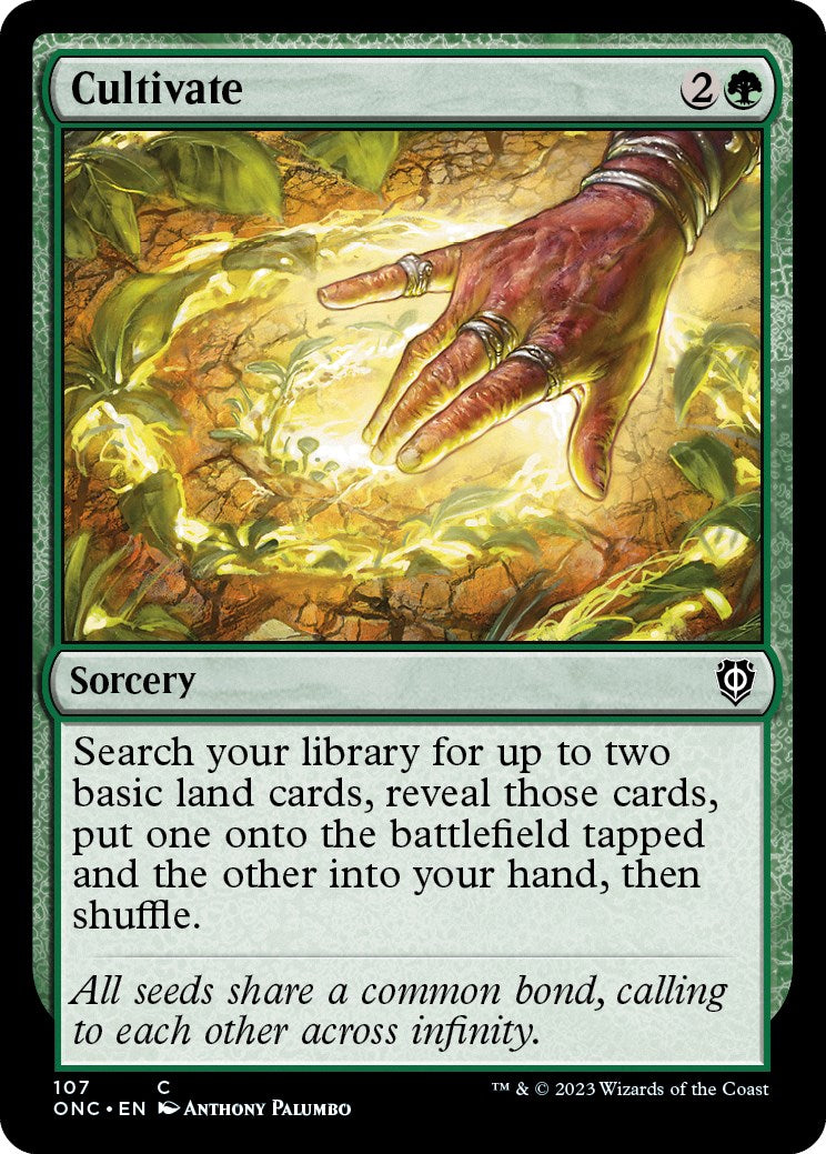 Cultivate [Phyrexia: All Will Be One Commander] | Good Games North