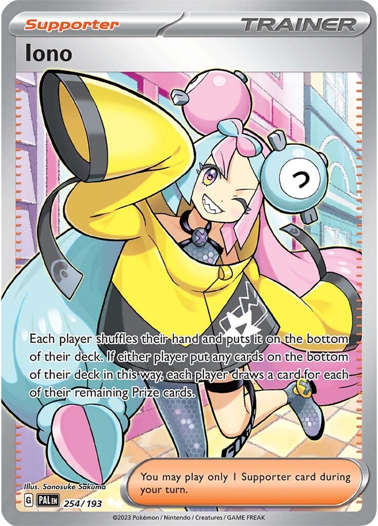 Iono (254/193) [Scarlet & Violet: Paldea Evolved] | Good Games North