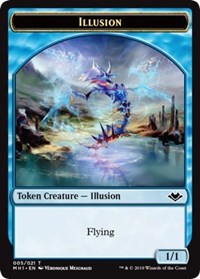 Illusion (005) // Spider (014) Double-Sided Token [Modern Horizons Tokens] | Good Games North
