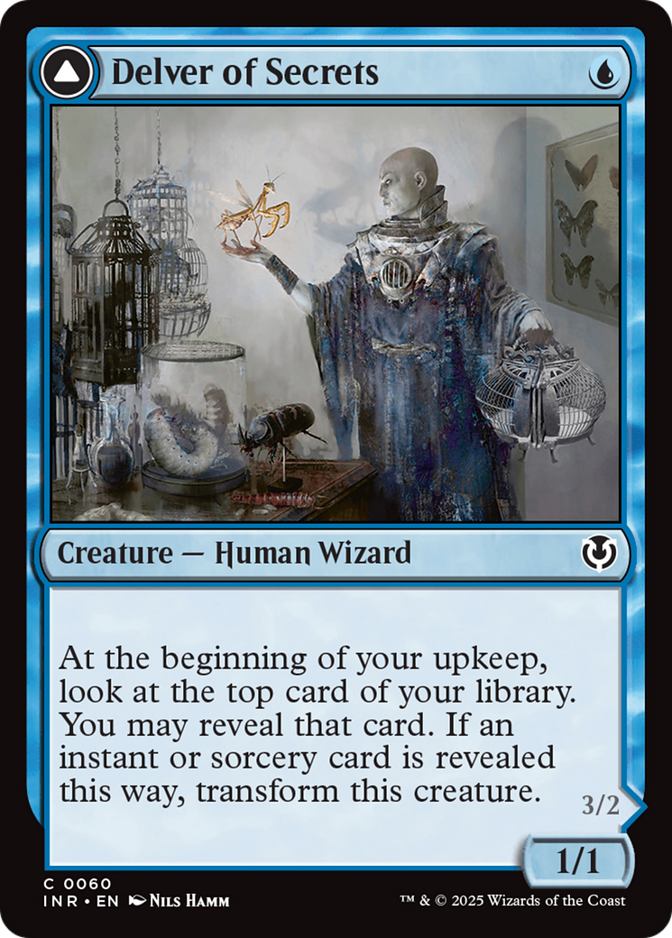 Delver of Secrets // Insectile Aberration [Innistrad Remastered] | Good Games North