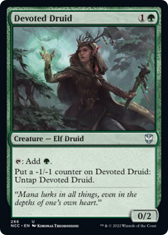 Devoted Druid (Commander: Streets of New Capenna)  | Good Games North