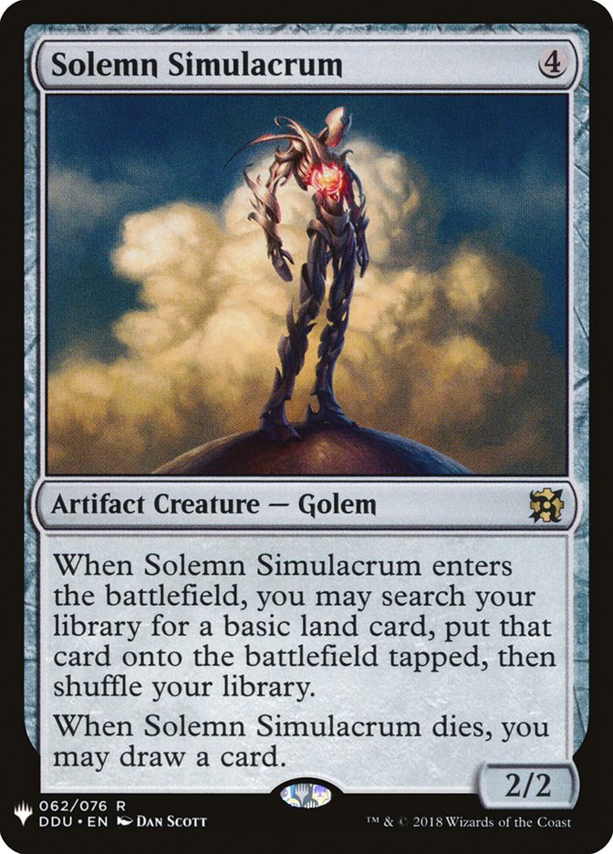 Solemn Simulacrum [Mystery Booster] | Good Games North
