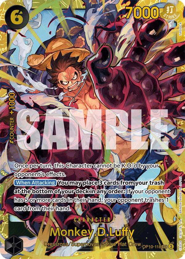 Monkey.D.Luffy OP10-118 (Royal Blood)  - Foil | Good Games North
