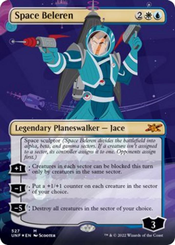 Space Beleren Borderless Galaxy Foil (Unfinity)  - Foil | Good Games North