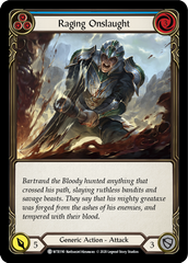Raging Onslaught (Blue) [U-WTR190] (Welcome to Rathe Unlimited)  Unlimited Normal | Good Games North