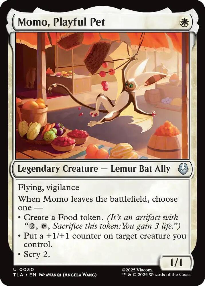 Momo Playful Pet 30 (Avatar: The Last Airbender)  - Foil | Good Games North