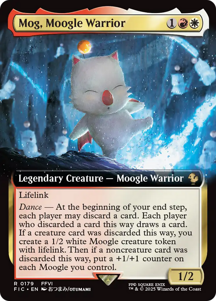 Mog, Moogle Warrior (Extended Art) [FINAL FANTASY Commander] | Good Games North