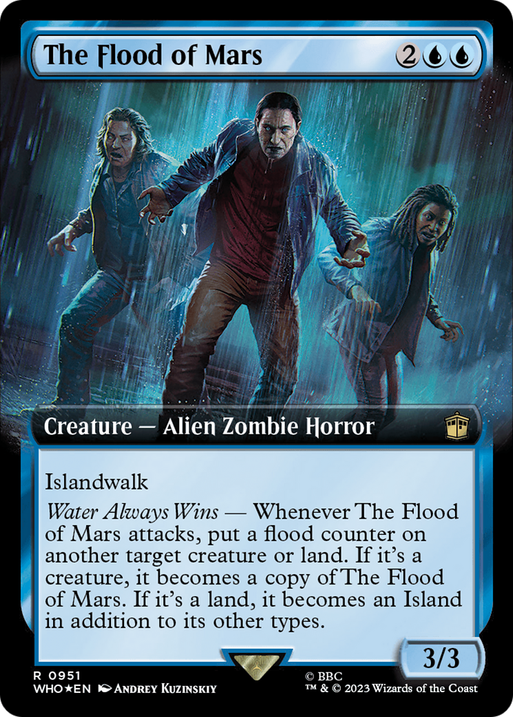 The Flood of Mars (Extended Art) (Surge Foil) [Doctor Who] | Good Games North