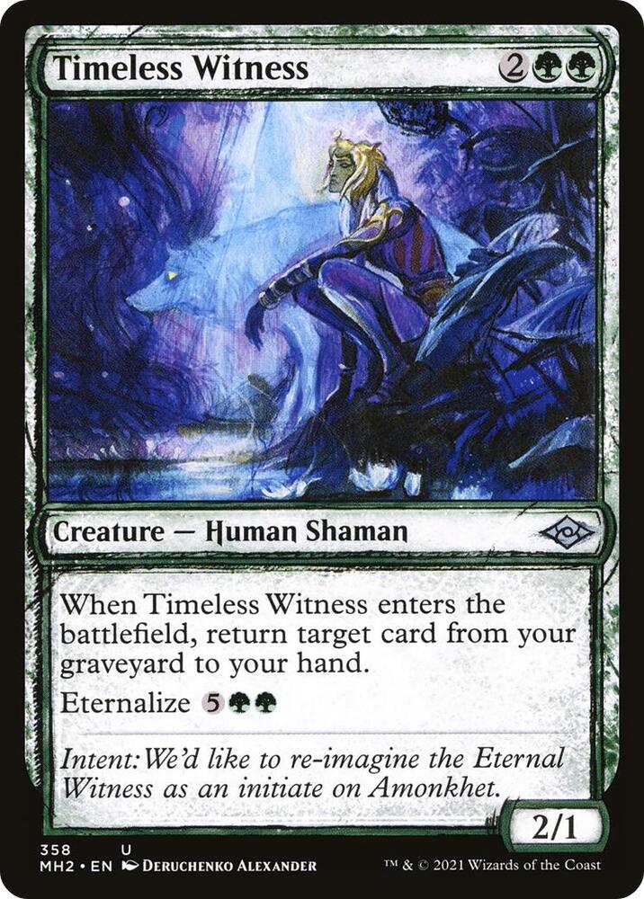 Timeless Witness Showcase (Modern Horizons 2)  - Foil | Good Games North
