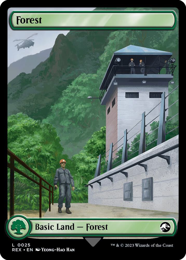 Forest 25/26 (Universes Beyond: Jurassic World Collection)  - Full Art | Good Games North