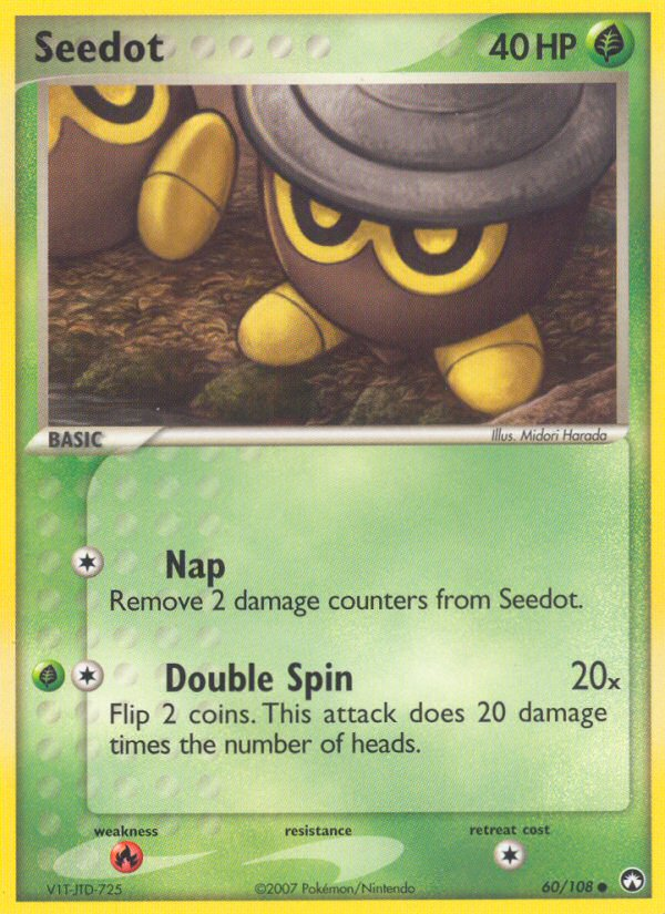 Seedot (60/108) [EX: Power Keepers] | Good Games North