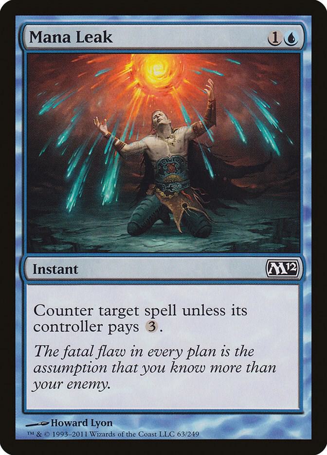 Mana Leak 63/249 (Magic 2012 (M12))  | Good Games North