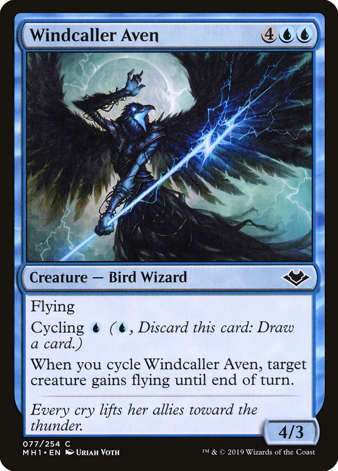 Windcaller Aven [Modern Horizons] | Good Games North